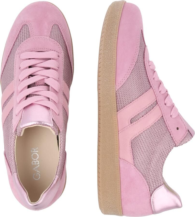 GABOR Sneakers laag mauve lichtroze - Foto 3