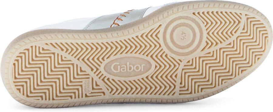 Gabor DAMES SNEAKERS WIT 83.301.11 WHITE LATTE PETROL - Foto 5