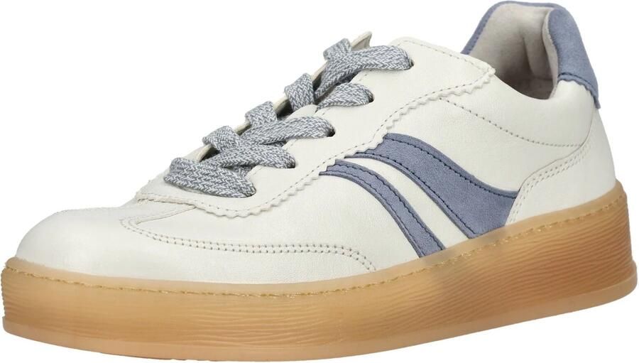 Gabor 86.475.21 Sneakers Wit leer Dames Wit Blauw - Foto 7