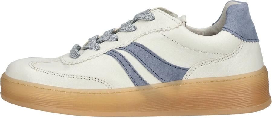 Gabor 86.475.21 Sneakers Wit leer Dames Wit Blauw - Foto 8