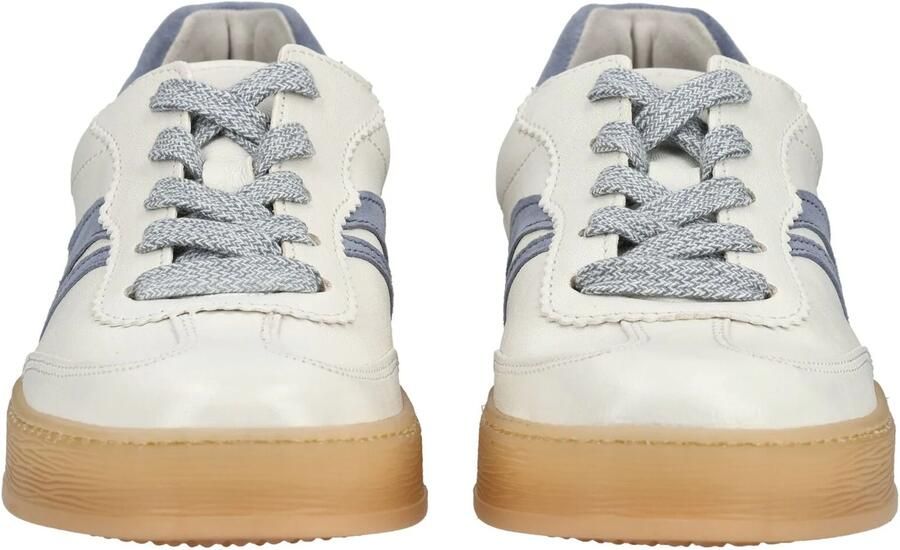 Gabor 86.475.21 Sneakers Wit leer Dames Wit Blauw - Foto 3