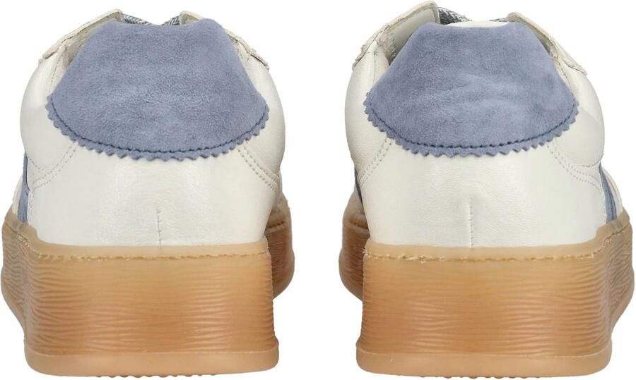 Gabor 86.475.21 Sneakers Wit leer Dames Wit Blauw - Foto 4