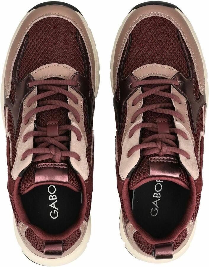 Gabor Comfort Optifit dames sneaker Bordo - Foto 7