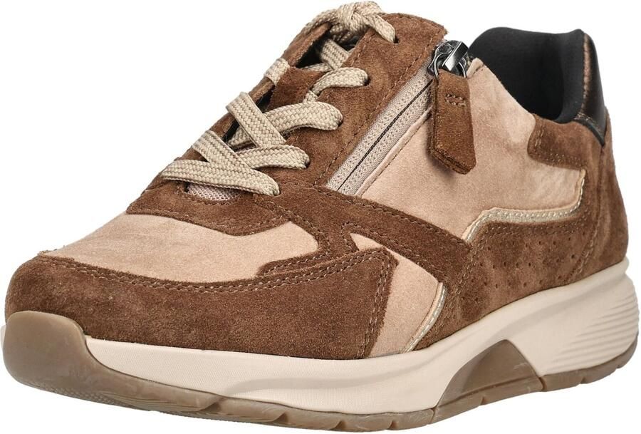 GABOR Sneakers laag sand bruin