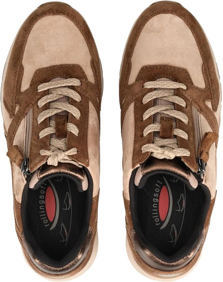 GABOR Sneakers laag sand bruin - Foto 2