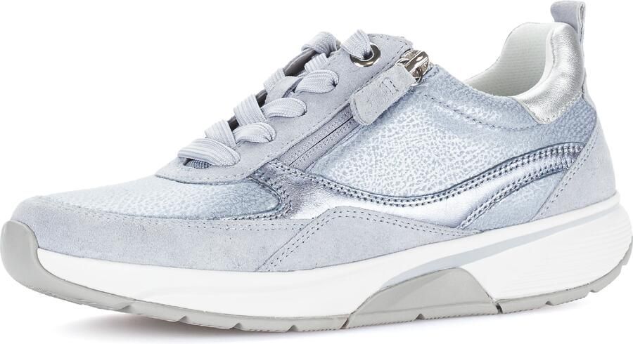 GABOR Sneakers laag smoky blue zilver