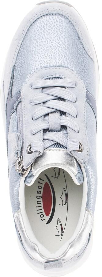 GABOR Sneakers laag smoky blue zilver - Foto 6