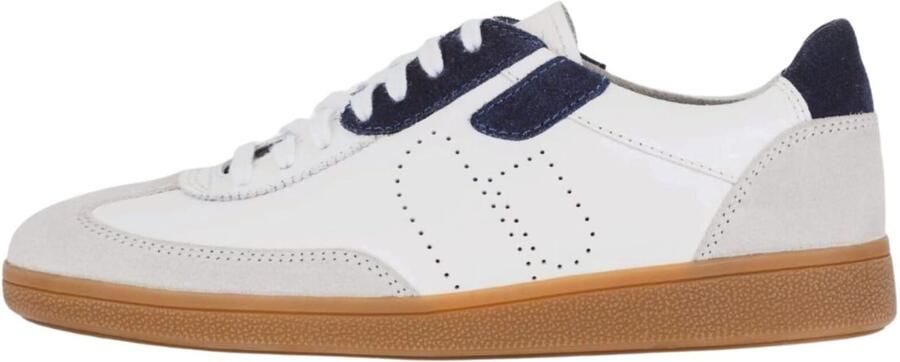 Gabor Rollingsoft Sneakers met sleehak vrijetijdsschoen lage schoen veterschoen met contrastafwerkingen breedte g - Foto 2