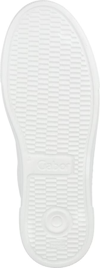 GABOR Lage Sneakers Dames 465 Maat: 38 Materiaal: Leer Kleur: Wit - Foto 9