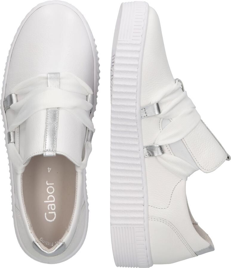 Gabor Slip-on sneakers Veterschoen lage schoen slipper met opgestikte versiersluiting - Foto 4
