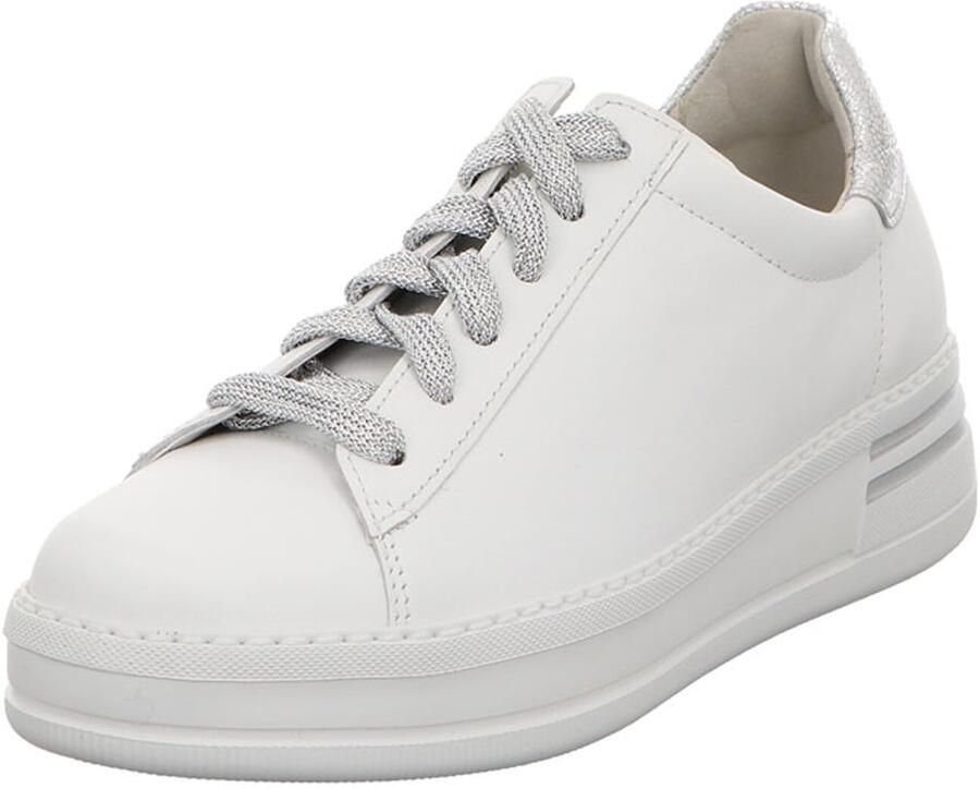 Gabor 395 Sneakers Leer Dames Wit - Foto 4