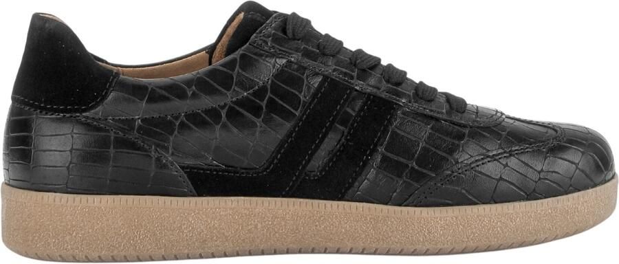Gabor 6011.01.012 Sneakers Zwart Leer Dames Zwart - Foto 3