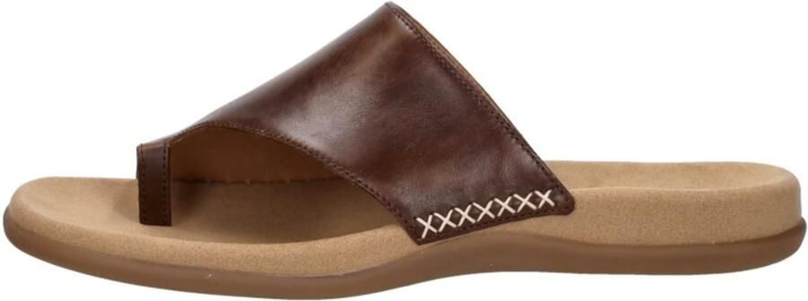 Gabor Teenslippers sleehak zomerschoen dianette met contrastkleurig borduursel - Foto 8