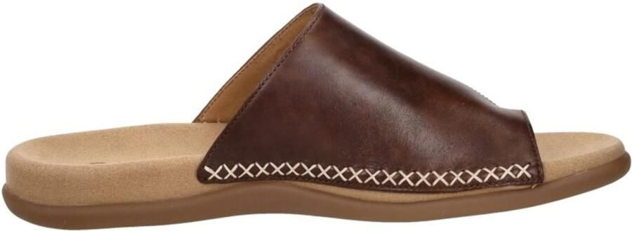 Gabor Teenslippers sleehak zomerschoen dianette met contrastkleurig borduursel - Foto 9