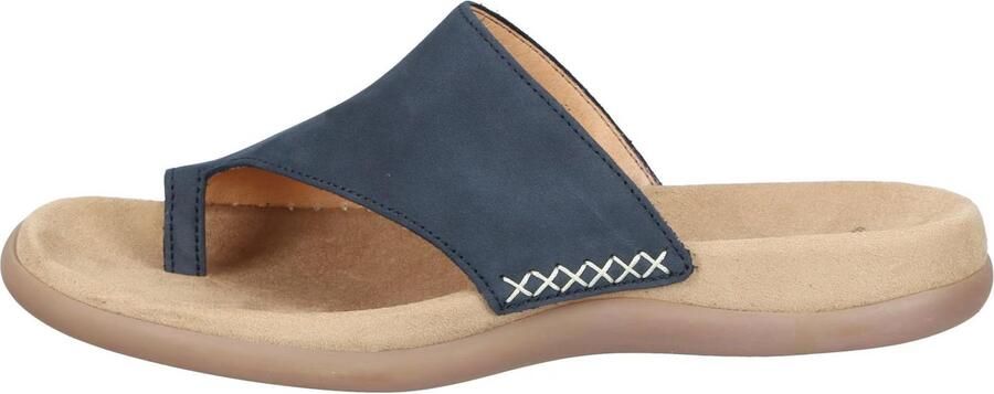 Gabor Teenslippers sleehak zomerschoen dianette met contrastkleurig borduursel - Foto 14