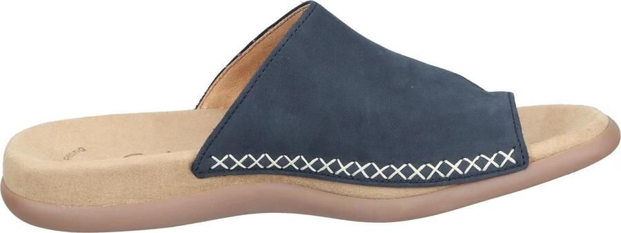 Gabor Teenslippers sleehak zomerschoen dianette met contrastkleurig borduursel - Foto 12
