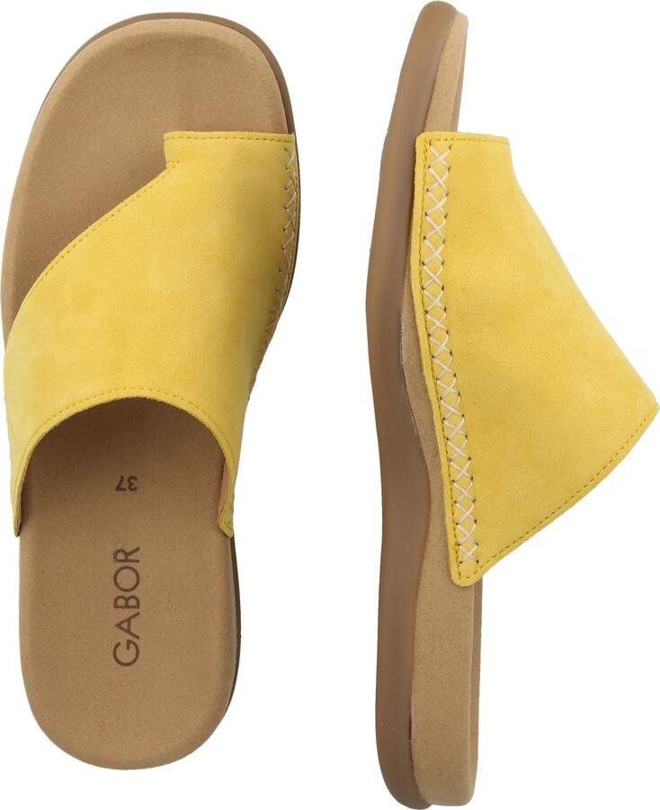 Gabor -Dames geel slippers & muiltjes - Foto 4
