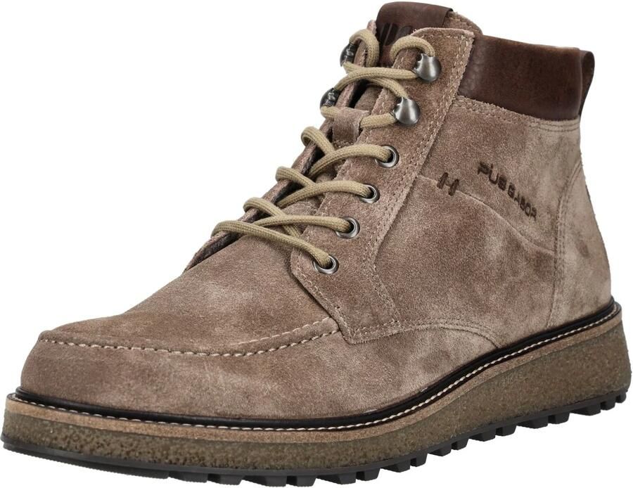 Pius Gabor Veterschoenen enkellaarsjes comfortschoen met contrastnaden g-wijdte