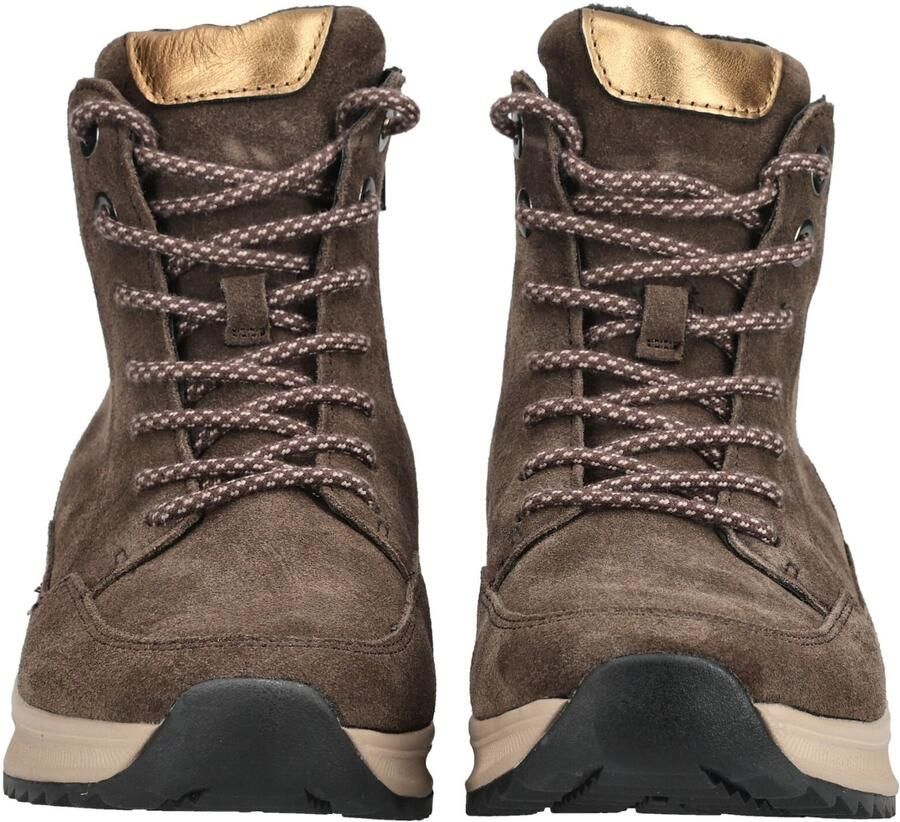Gabor Rollingsoft Veterboot Met Rits Bruin Suede - Foto 8
