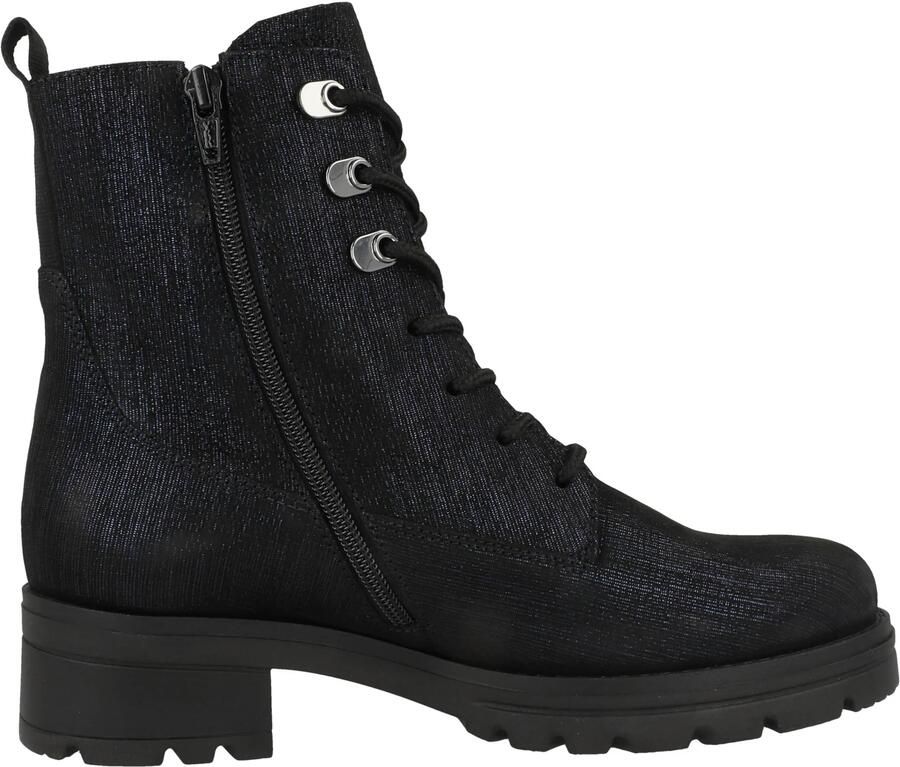 Gabor Veterschoenen Kreta blokhak veterschoen comfort schoen in breedte g (= breed)