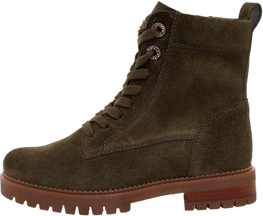 Gabor Veterboots groen Suède
