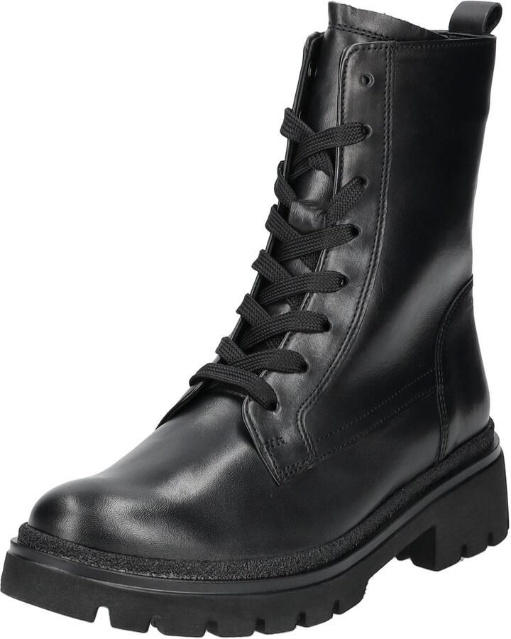 Gabor Elegante Leren Enkellaars Zwart Black Dames - Foto 6