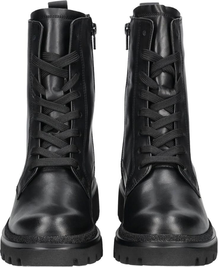 Gabor Elegante Leren Enkellaars Zwart Black Dames - Foto 9