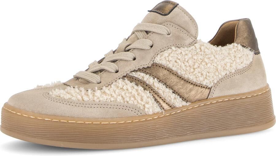 Gabor 6018.01.004 Sneakers Beige Suede en Textiel Beige - Foto 9