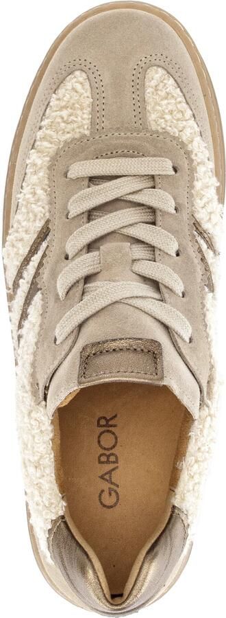 Gabor 6018.01.004 Sneakers Beige Suede en Textiel Beige - Foto 14