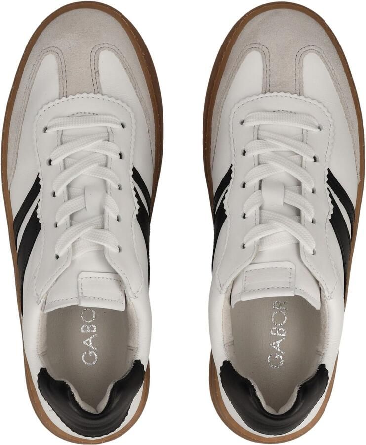 Gabor Sneaker 86.475.51 Wit Zwart Combi Wijdte G - Foto 5