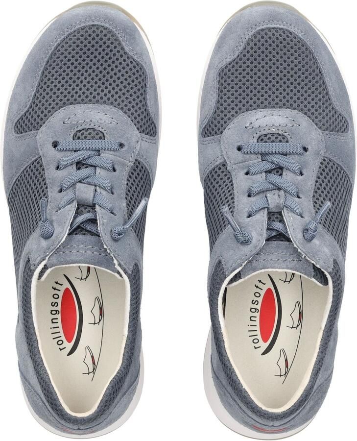 Gabor Dames Comfort veterschoenen blauw - Foto 6