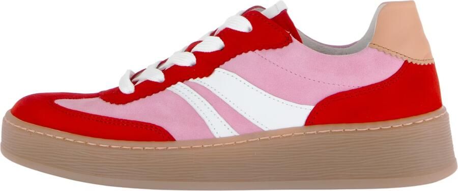 Gabor -art-86.475 48-sneaker-dames-roze-rood-nubuck - Foto 3