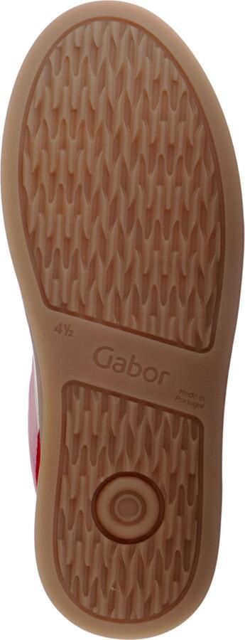 Gabor -art-86.475 48-sneaker-dames-roze-rood-nubuck - Foto 4