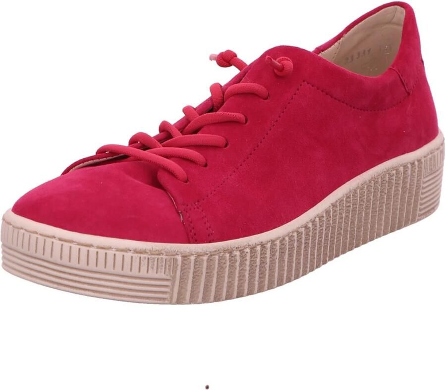 GABOR Veterschoen 'Sneaker n 23.331.10 Rauleder in pink' pink - Foto 2