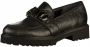 Gabor 91466 Mocassins gekleed Dames Zwart;Zwarte 67 -Glitter Crash Schwarz (Micro) - Thumbnail 2