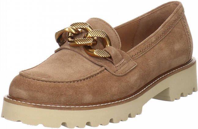 Gabor Mocc Krakeling Profiel Lion Brown G Wijdte Instapschoenen - Foto 8