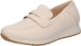 Gabor Zachte leren dames loafer Beige Dames - Thumbnail 4