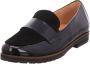 Gabor Zwarte Leren Mocassins Klassiek Comfortabel Black Dames - Thumbnail 5