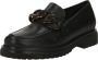 Gabor Stijlvolle zwarte leren loafers met uitneembaar voetbed Black Dames - Thumbnail 5