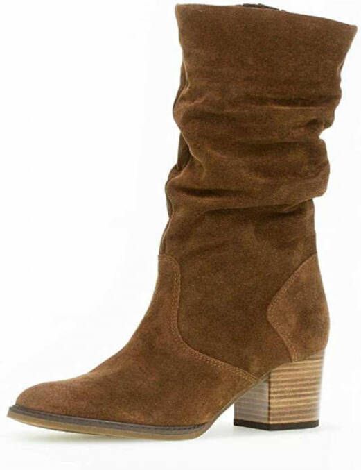 Bottines Gabor 52.715.46 - Daim - Extra Large - Talon 3cm - Confort Assuré