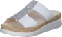 Gabor Witte leren muil sandalen White Dames - Thumbnail 4