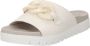 Gabor Ecru Leren Muiltjes met Kettingdetail Beige Dames - Thumbnail 2