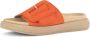 Gabor Slippers plateau zomerschoen slippers met grote decoratieve gesp - Thumbnail 4