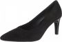 Gabor Zwarte Velours Klassieke Pumps Black Dames - Thumbnail 3