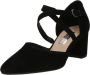 Gabor 61.343.17 Open Dames Pumps Met Enkelbandjes Zwart - Thumbnail 2
