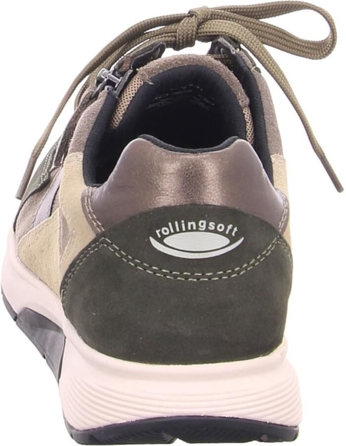 Gabor Rollingsoft Sneakers laag beige bruin zwart - Foto 9