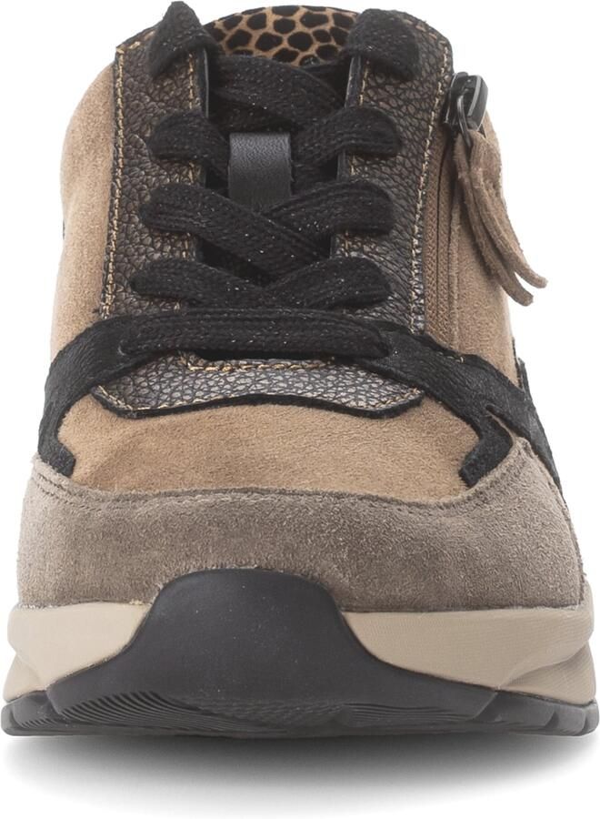 Gabor Rollingsoft Sneakers met sleehak veterschoen halfhoge schoen vrijetijdsschoen met extra ritssluiting - Foto 13