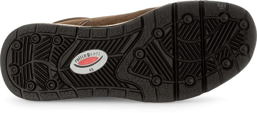Gabor Rollingsoft Sneakers met sleehak vrijetijdsschoen veterschoen veterschoenen met uitneembare binnenzool - Foto 8
