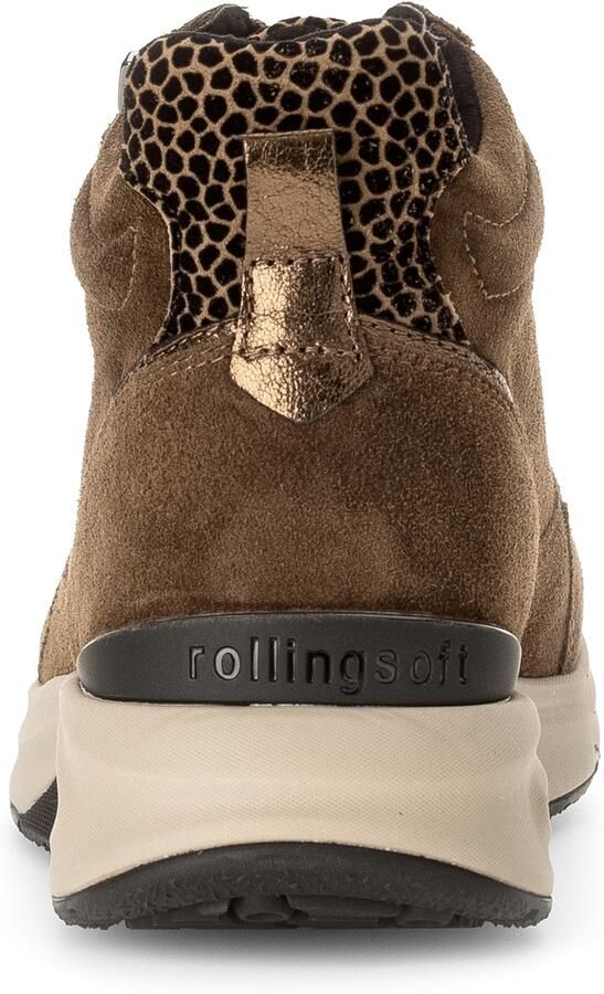 Gabor Rollingsoft Sneakers met sleehak vrijetijdsschoen veterschoen veterschoenen met uitneembare binnenzool - Foto 6