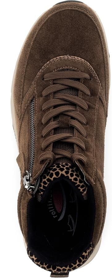 Gabor Rollingsoft Sneakers met sleehak vrijetijdsschoen veterschoen veterschoenen met uitneembare binnenzool - Foto 9